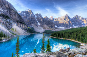 Картинка природа реки озера пейзаж горы озеро лес