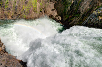 Картинка природа реки озера йеллоустоун сша штат вайоминг