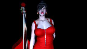 Картинка 3д графика people люди девушка