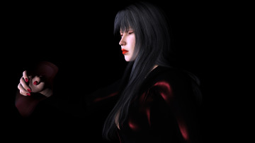 Картинка 3д графика people люди девушка