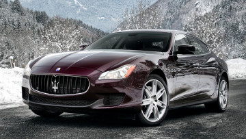 Картинка maserati quattroporte автомобили италия s p a эксклюзивные элитные