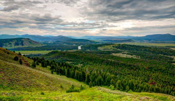 Картинка природа пейзажи штат вайоминг сша