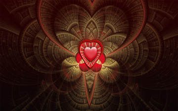 Картинка 3d 3д графика fractal фракталы фрактал