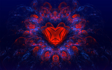 Картинка 3d 3д графика fractal фракталы фрактал