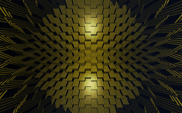 Картинка 3д графика fractal фракталы цвета линии изгибы фон узор
