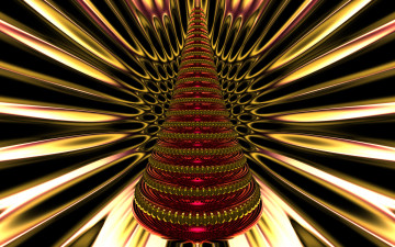 Картинка 3д графика fractal фракталы узор цвера фон