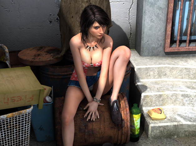 Обои картинки фото 3д, графика, people, люди, девушка