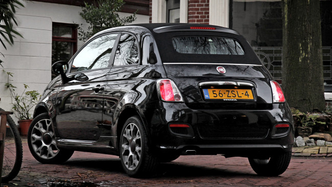 Обои картинки фото fiat, 500, автомобили, group, италия