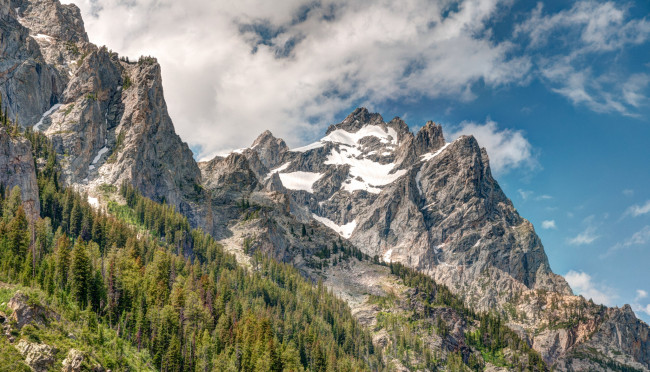 Обои картинки фото природа, горы, сша, штат, вайоминг