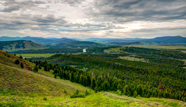 Обои картинки фото природа, пейзажи, штат, вайоминг, сша