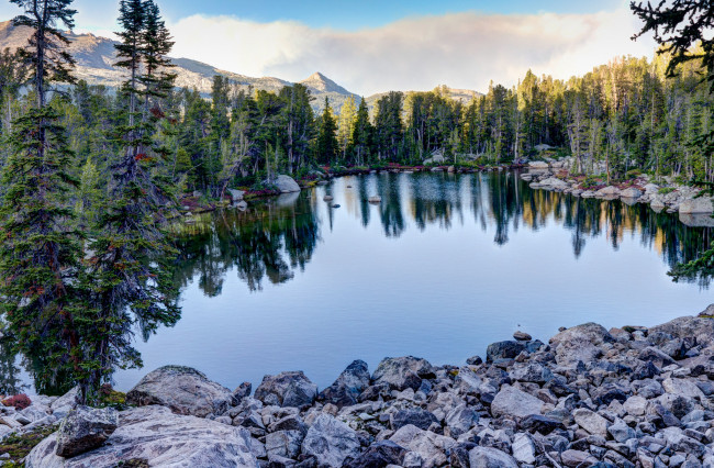 Обои картинки фото природа, реки, озера, сша, штат, вайоминг