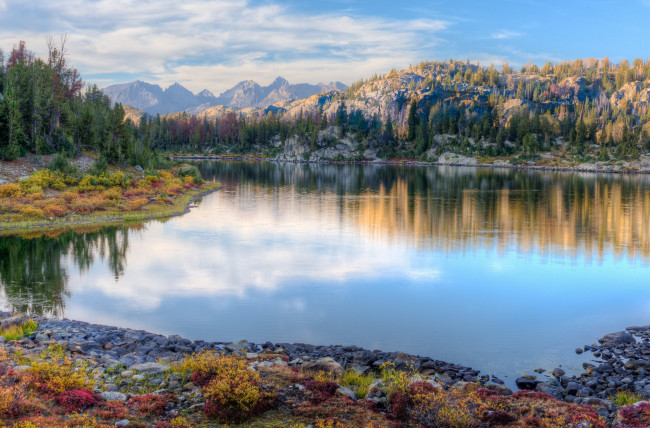 Обои картинки фото природа, реки, озера, сша, штат, вайоминг