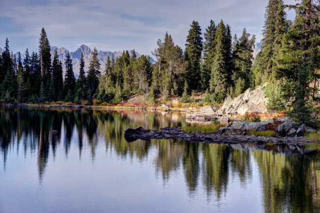 Обои картинки фото природа, реки, озера, штат, вайоминг