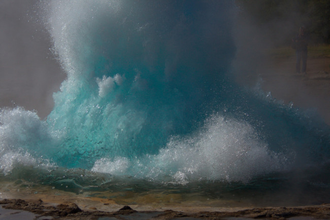 Обои картинки фото природа, стихия, гейзер