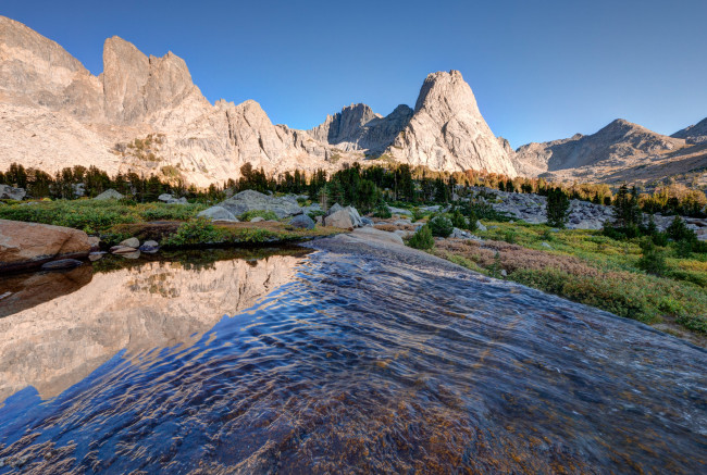 Обои картинки фото природа, реки, озера, сша, штат, вайоминг