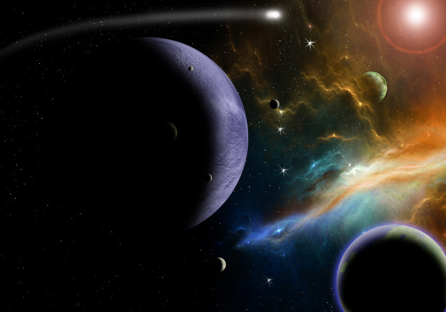 Обои картинки фото космос, арт