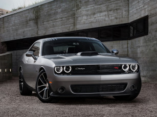 Картинка автомобили dodge 392 2015г challenger темный lc scat pack shaker hemi