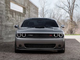обоя автомобили, dodge, 392, 2015г, lc, темный, challenger, hemi, scat, pack, shaker
