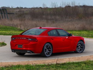 Картинка автомобили dodge r-t charger 2015 красный ld