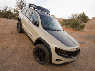 Картинка автомобили jeep warrior trail cherokee grand wk2 concept