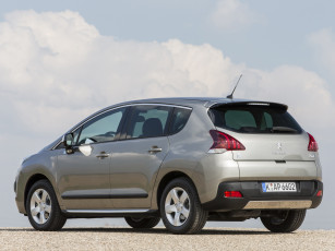 Картинка автомобили peugeot 2013 hybrid4 3008 серый