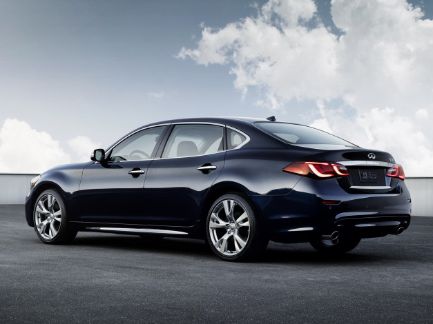 Обои картинки фото автомобили, infiniti, 2015, темный, q70l, 3-7, y51