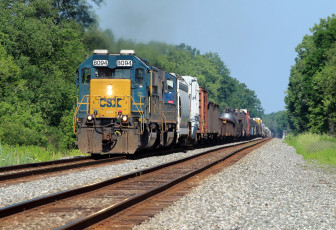 Картинка техника поезда состав локомотив рельсы