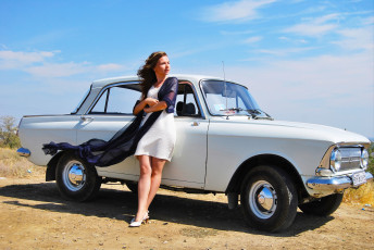 Картинка иж-+412 автомобили -авто+с+девушками девушка иж- 412 москвич