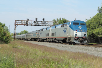 Картинка техника поезда локомотив рельсы состав