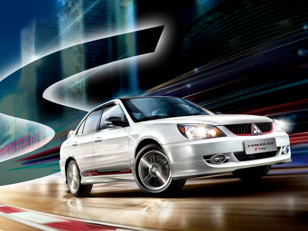 Обои картинки фото автомобили, mitsubishi