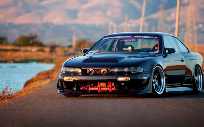 Обои картинки фото автомобили, nissan, datsun, s14