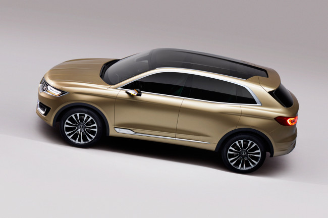 Обои картинки фото lincoln mkx concept 2016, автомобили, lincoln, concept, mkx, crossover, 2016