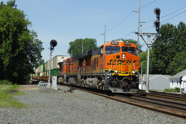 Обои картинки фото техника, поезда, состав, локомотив, рельсы