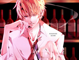 Картинка аниме k+project парень