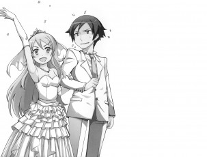 Картинка аниме oreimo пара