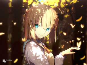 Картинка аниме fate stay+night saber