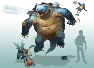 Картинка аниме pokemon монстр чудище существо чудовище