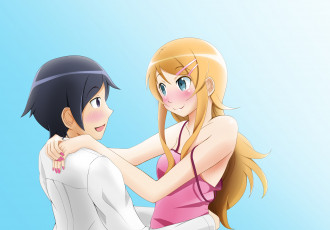 Картинка аниме oreimo двое пара