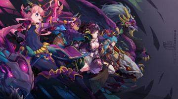 Картинка puzzle+&+dragons аниме puzzle dragons