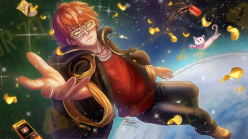 Картинка аниме mystic+messenger парень