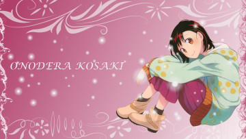 Картинка аниме nisekoi фон взгляд девушка