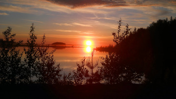 Картинка природа восходы закаты красота родной