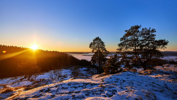 Картинка природа восходы закаты красота родной