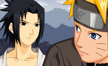 Картинка аниме naruto лицо узумаки наруто глаза учиха саске