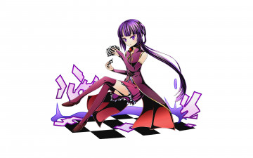 Картинка аниме no+game+no+life фон взгляд девушка