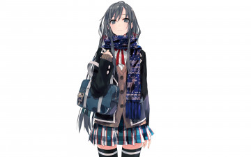 Картинка аниме oregairu девушка