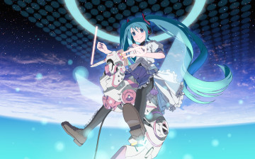 Картинка аниме vocaloid hatsune miku