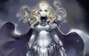 Картинка аниме claymore блондинка teresa доспехи девушка