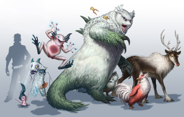 Картинка аниме pokemon чудовище монстр чудище существо