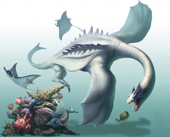 Обои картинки фото аниме, pokemon, чудище, существо, чудовище, монстр